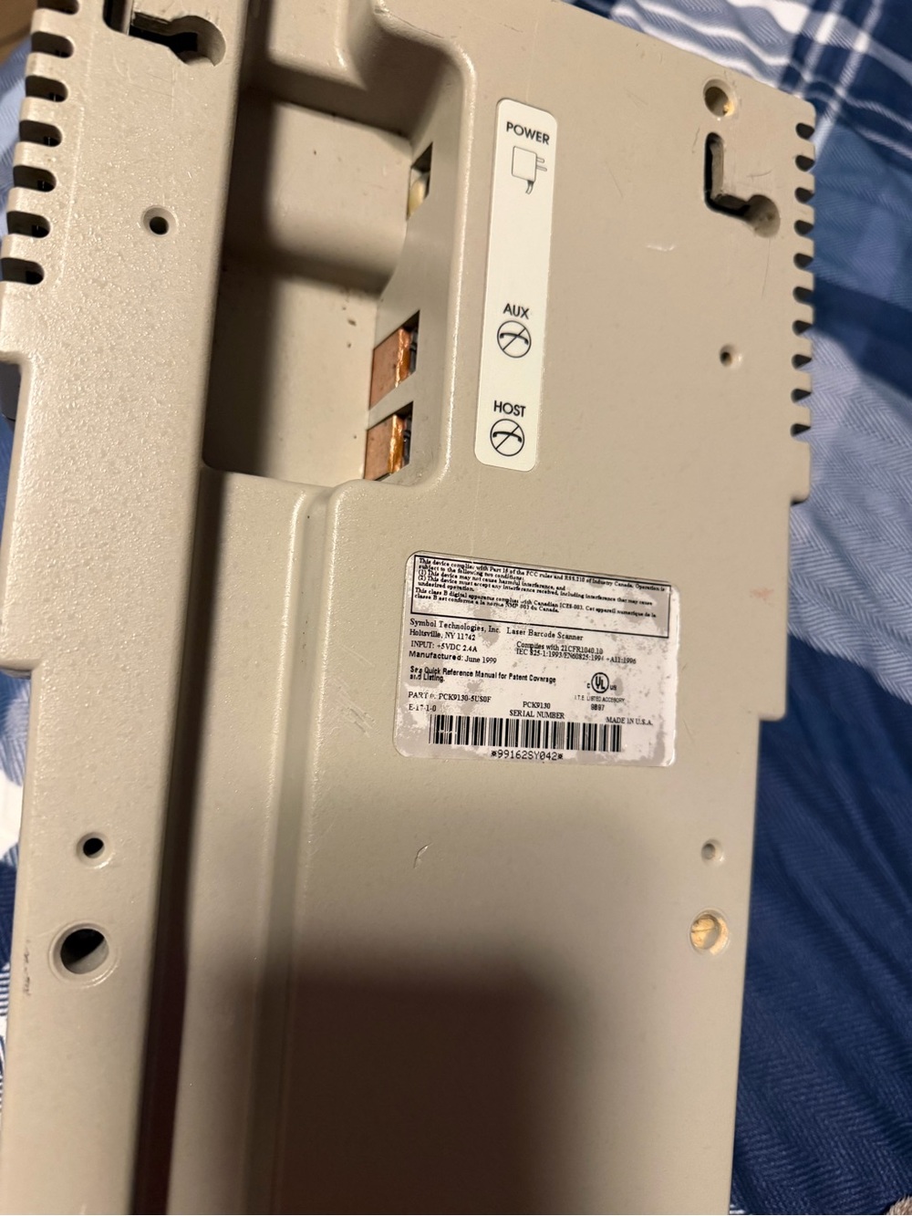 KMART Barcode Scanner - Beige - - Picture 4 of 4